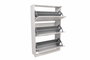 Hanah Home Zapatero Shc-530-Bb-1 Blanco con 3 Cajones